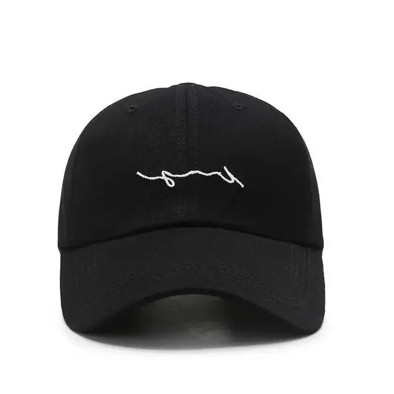 New Simple Corrugated Outdoor Sports Baseball Cap Polyester Cap New Cap Embroidery Hat