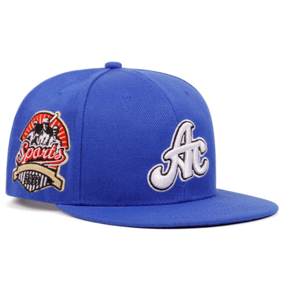 AC Side Sport Embroidery Fashionable Men's Sports Hip Hop Hat