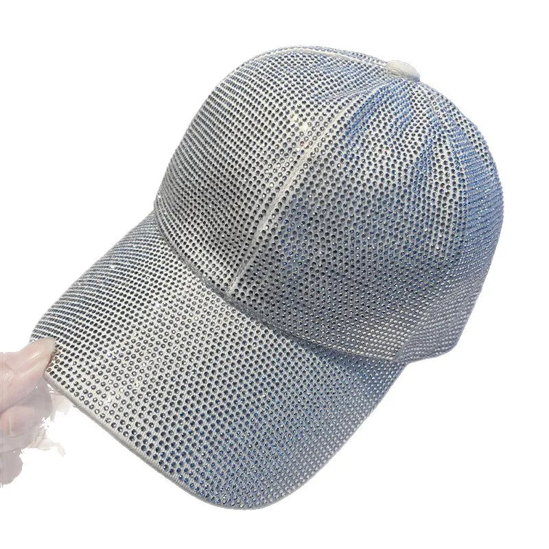 Full Diamond Luxury Rhinestones Baseball Caps