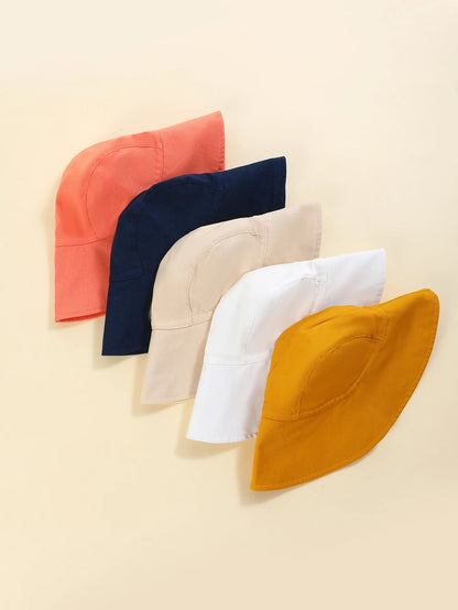 Spring/Summer Stripe Printing Kid Sun Hat