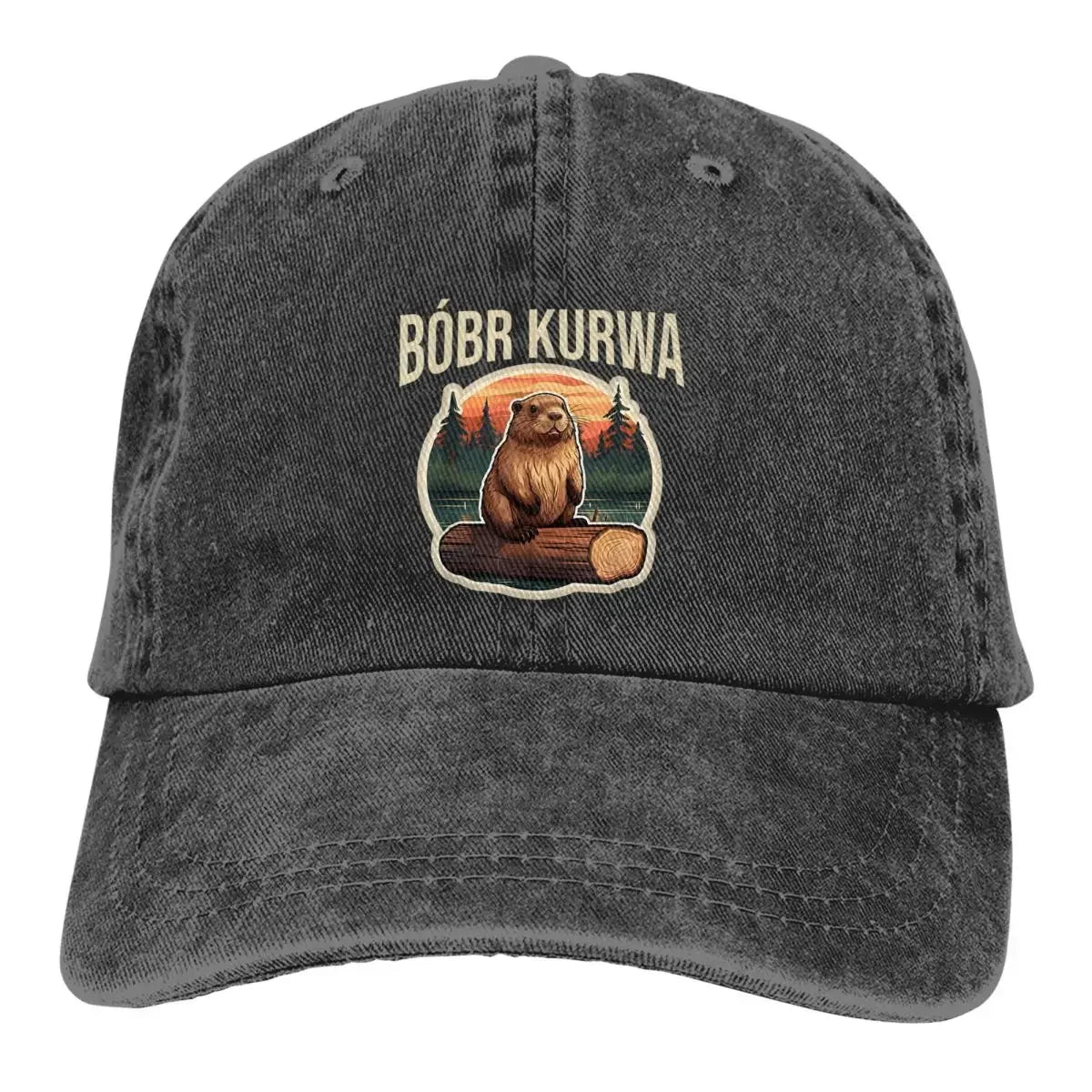 Bobr Kurwa Bober Beaver Bobr Baseball Cap