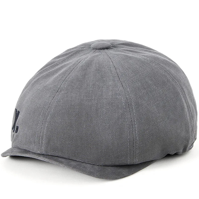 Dad Cotton Beret Male Casual Ivy Cap Lady Classical Octagonal Caps Men