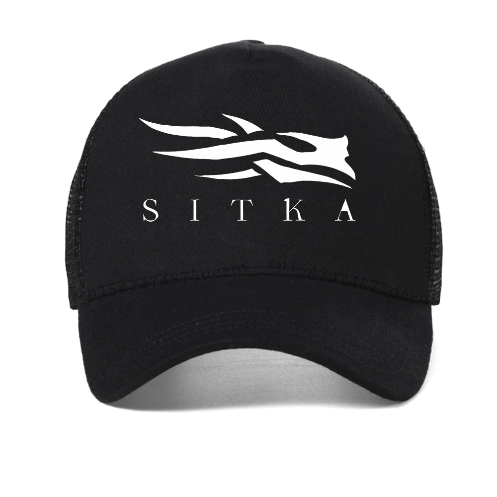 Sitka Letter Printed Baseball Cap Summer