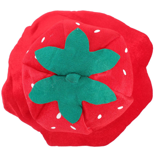 Halloween Soft Cotton Strawberry Fisherman Hat Decorative Party Cosplay