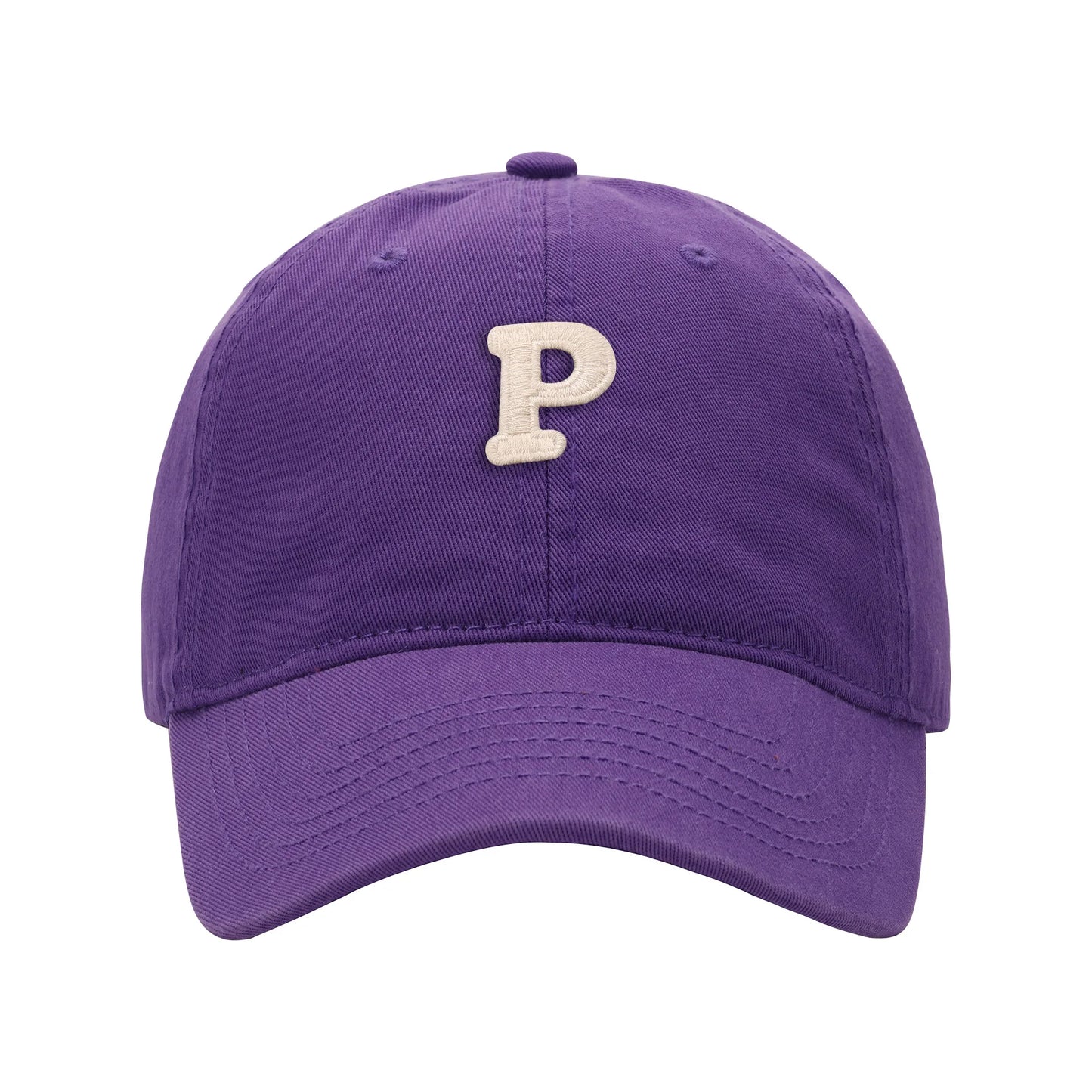 Letter P Duckbill Cap Casual Fashion Versatile Street Baseball Cap