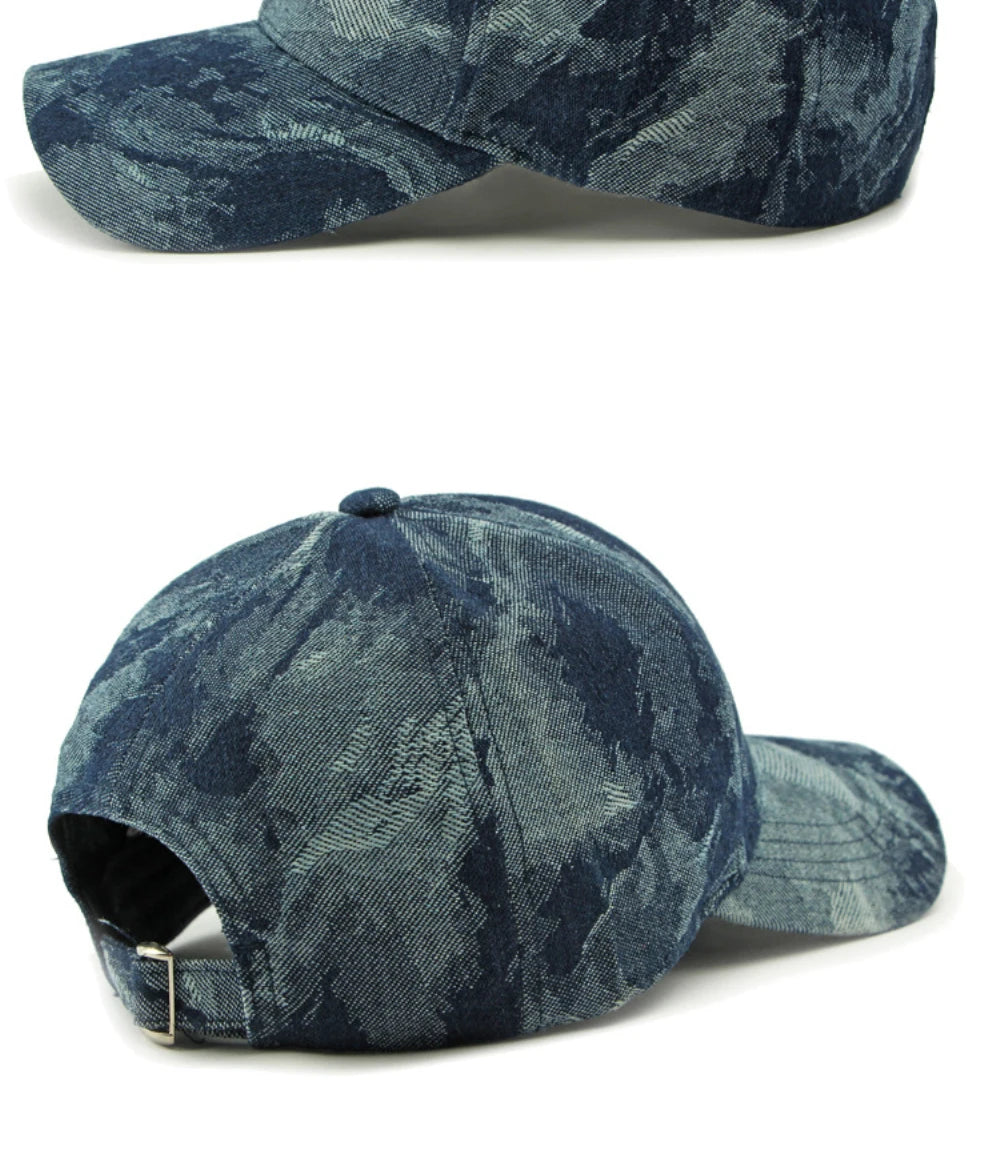 Baseball Cap New Spring Autumn Denim Caps For Men Women Outdoor