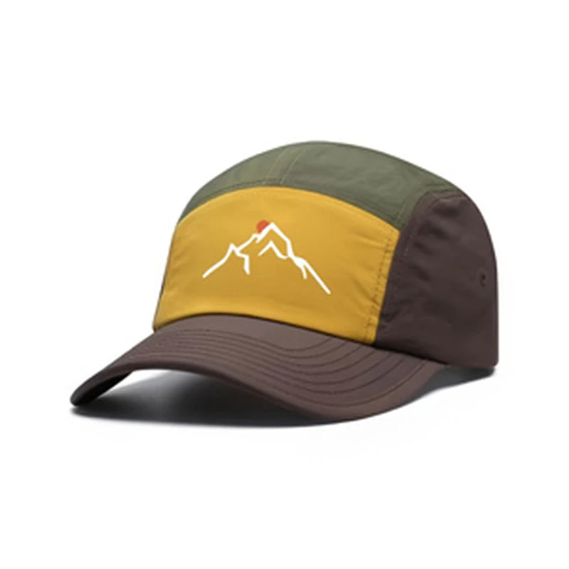 Outdoor Style Patchwork Baseball Cap