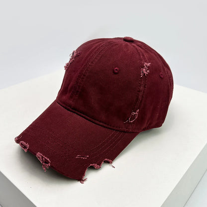 New Unisex Notch Solid Personal Baseball Hats