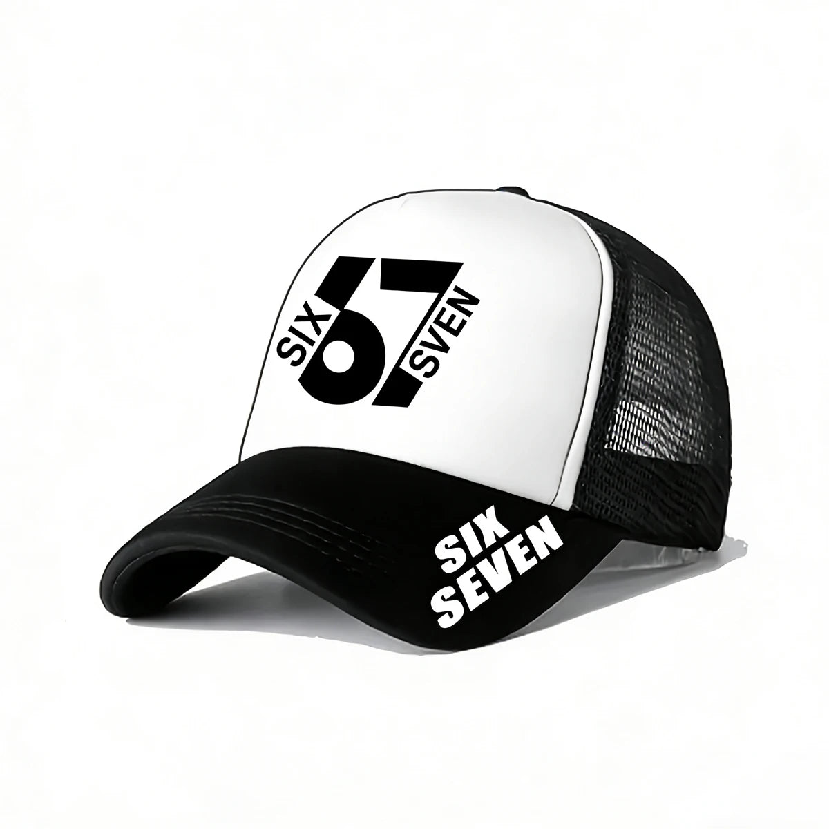 1/2PC Six Seven 67 Digital Mesh Hat