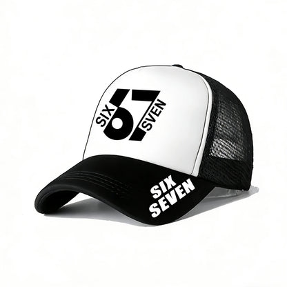 1/2PC Six Seven 67 Digital Mesh Hat