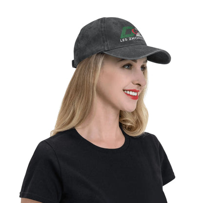 DZ Algeria Supporter Algerian Djazair Baseball Cap Vintage Distressed Denim