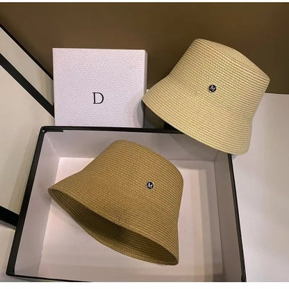 Japanese Designer M Straw Weaving Hat Summer