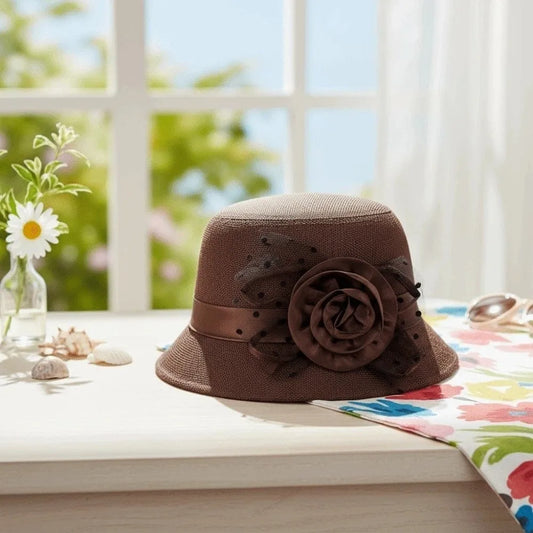 Sunscreen Temperament Lady Bucket Hat