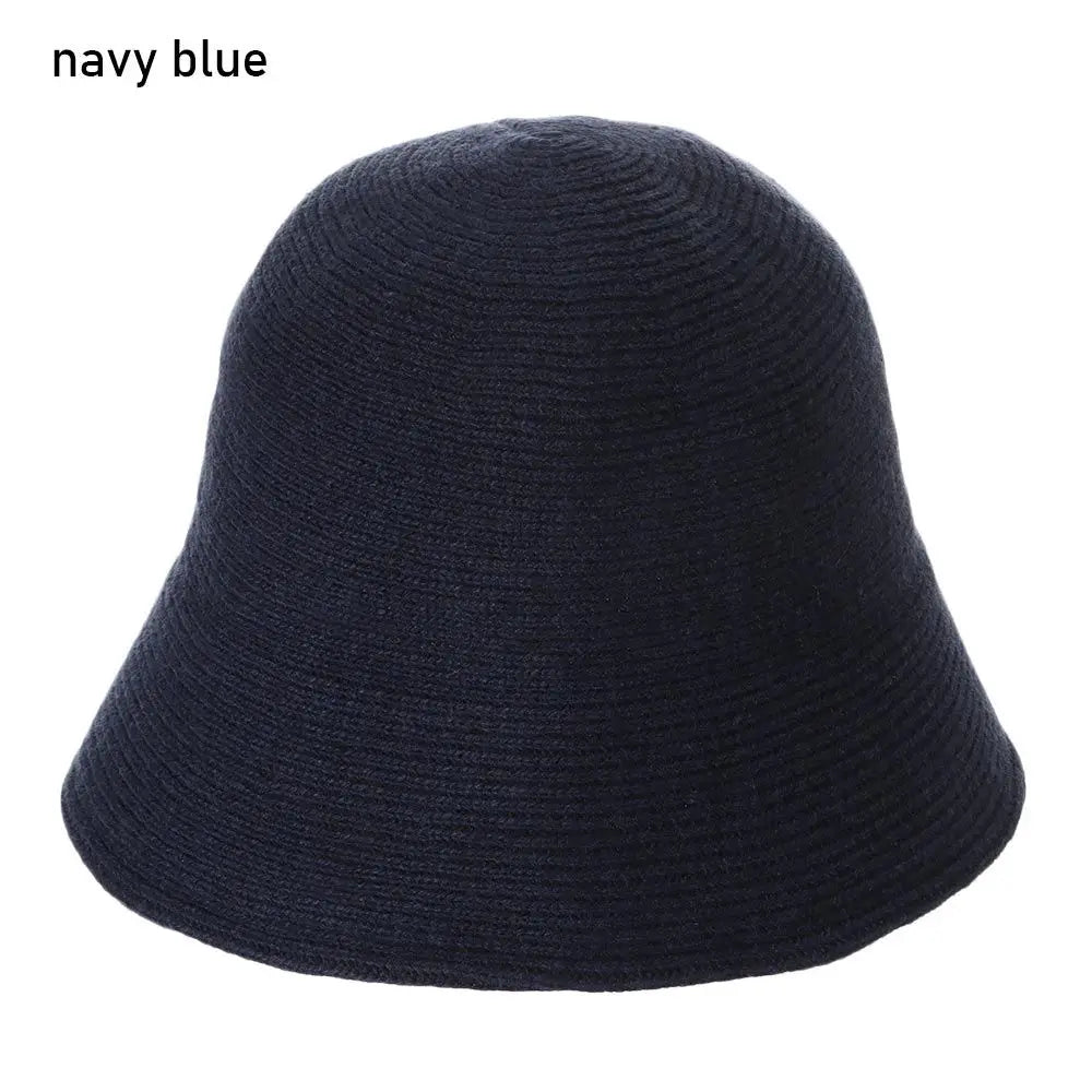 Outdoor Sunscreen Warm Wool Foldable Bucket Hat