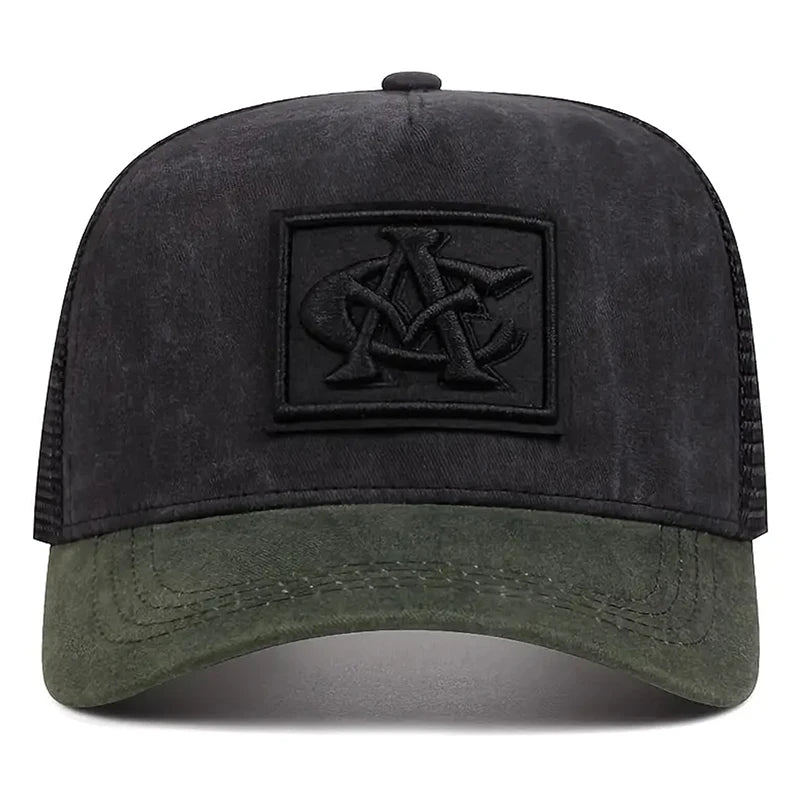 Personalized Mesh Hat CA Embroidery Outdoor Leisure Daily Sunshade Hat Street HipHop