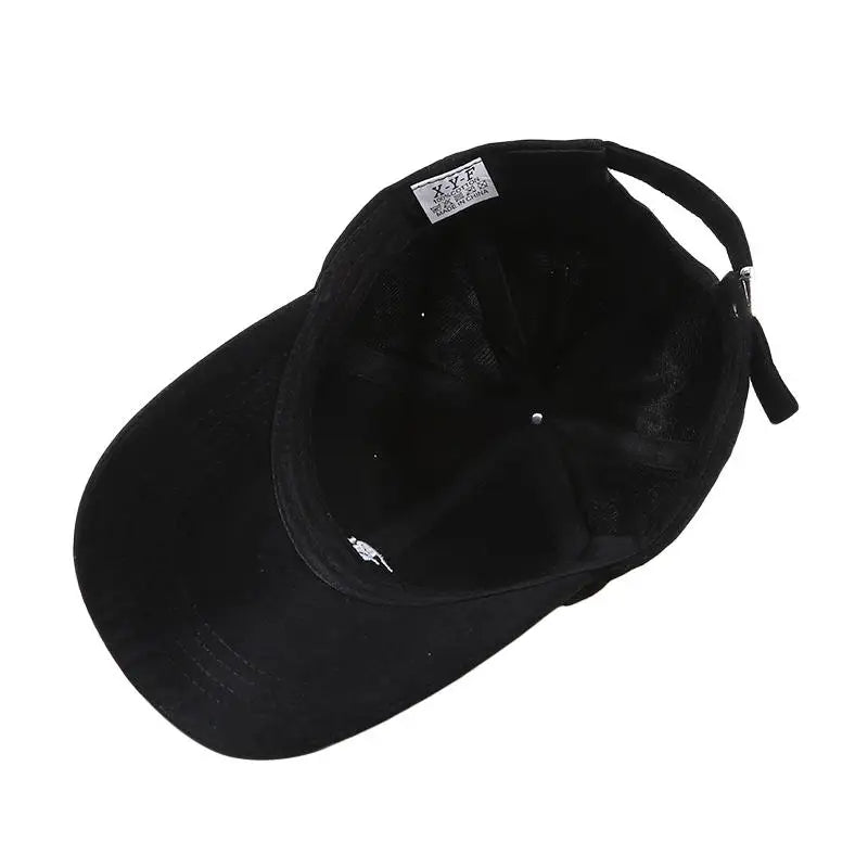 Unisex RH Letter Embroidery Baseball Cap Summer Casual Hat Outdoor Shade Adjustable Hip Hop Hats