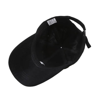 Unisex RH Letter Embroidery Baseball Cap Summer Casual Hat Outdoor Shade Adjustable Hip Hop Hats