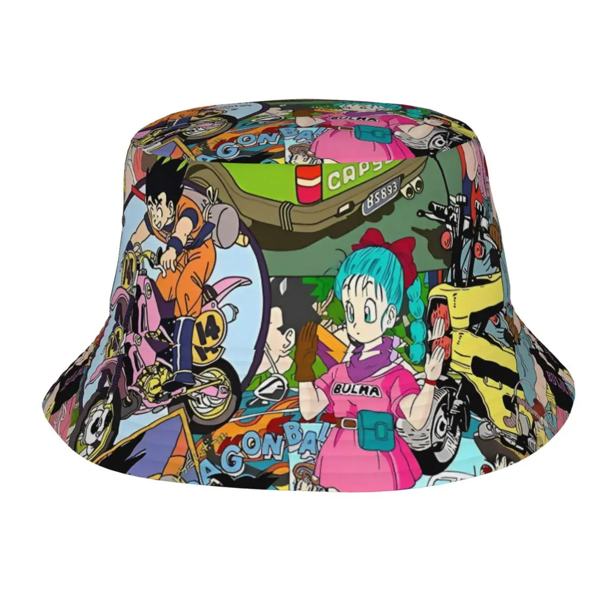 Dragon Ball Z Bucket Hat Spring Picnic Headwear Accessories Cartoon Anime Fisherman Hats