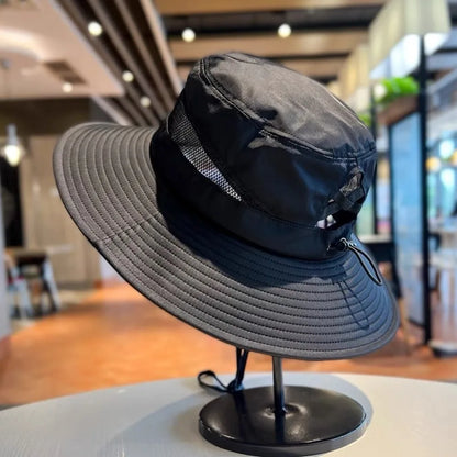 New Anti-Sun Bucket Hat Adjustable Anti-UV Beach Hat