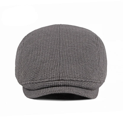 Autumn Winter Men's Berets Hat Warm Knitting Visors