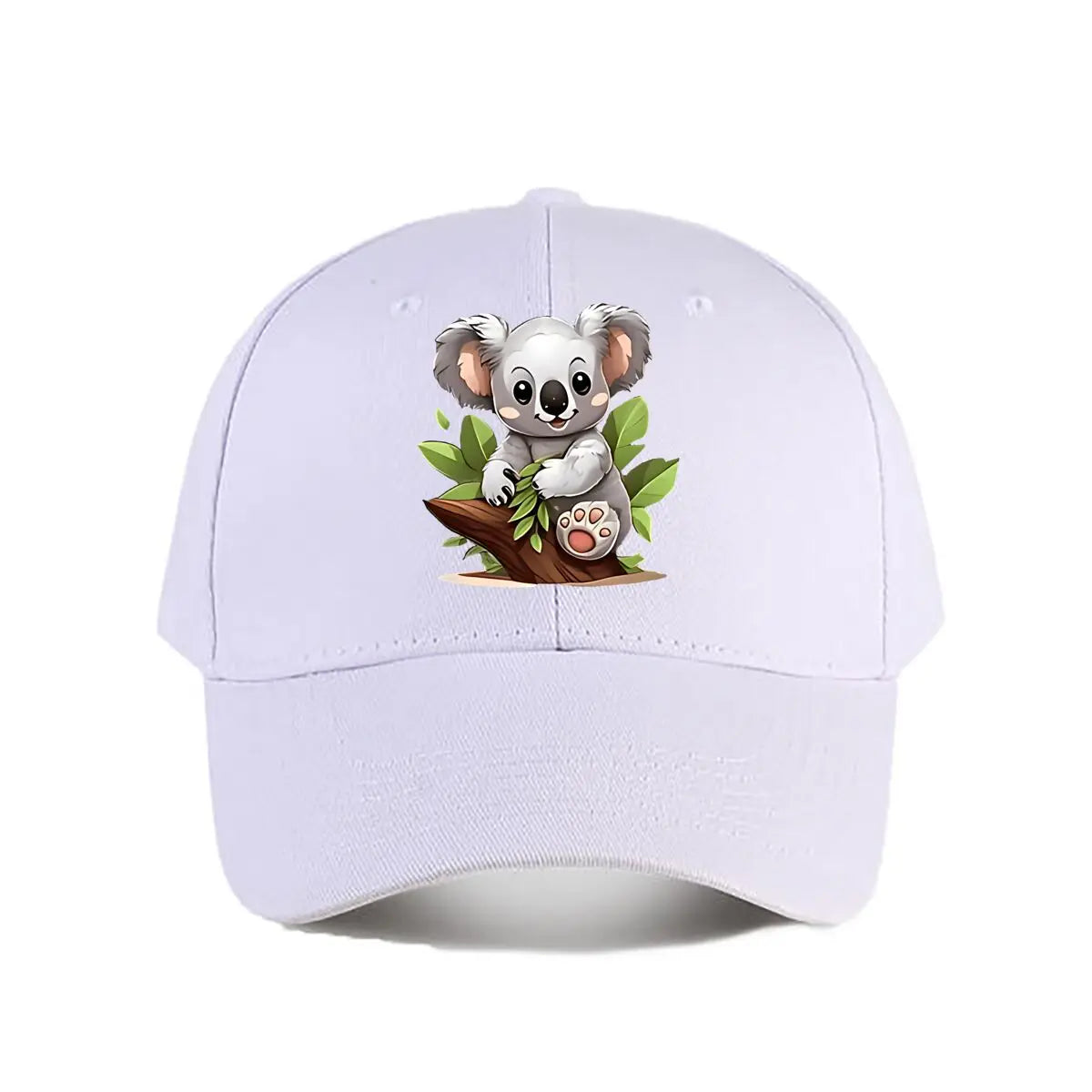 Cute Cartoon Koala Plush Toy Kids Room Decor Baseball Cap