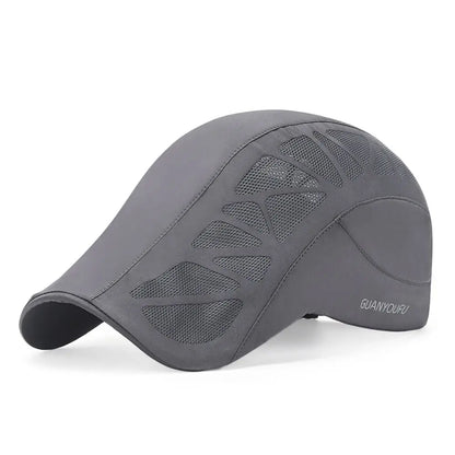 Summer Mesh Letter Quick-Drying Golf Driving Sun Cap