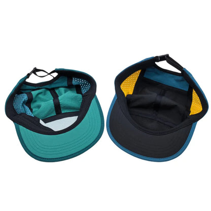 American Street Fashion Holes Quick Drying Flat Brimmed 5 Panel Snapback Caps