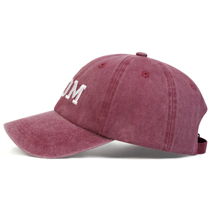Dad Mom Embroidered Baseball Hat Retro Sports