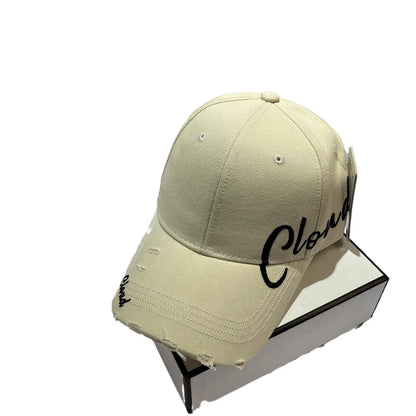 Vintage Letter Embroidery Baseball Cap