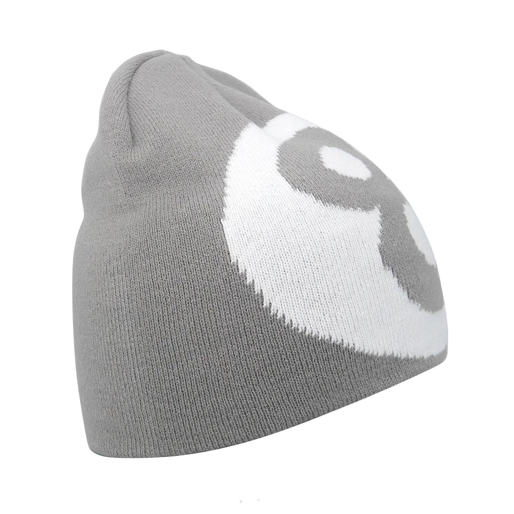 Y2K Letter Knitted Winter Autumn Beanie Cap Men Women