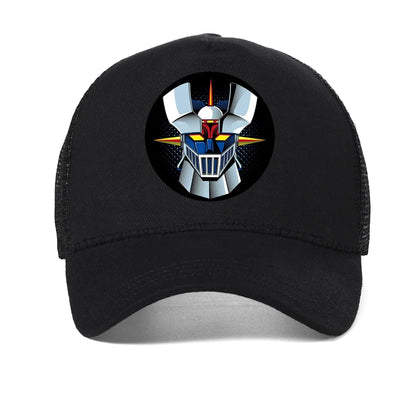 Mazinger z Anime Movie Robot Hat Men's Goldorak Baseball Cap