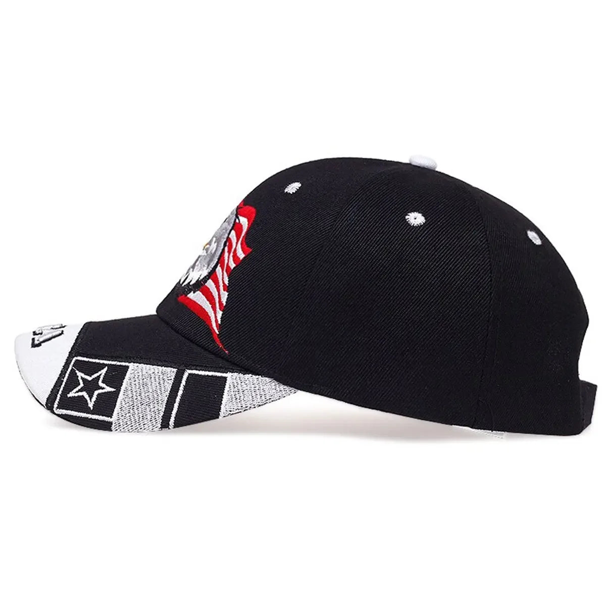 Unisex USA Eagle Embroidery Baseball Caps Adjustable Casual Hats Sunscreen Hat