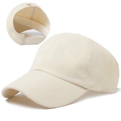 Women's High Ponytail Baseball Cap Summer