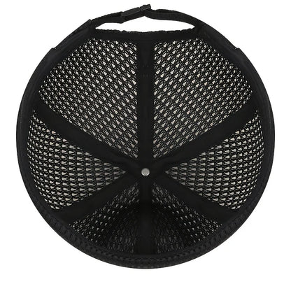 Outdoor Sport Cap Breathable Mesh Melon Hip-Hop Hat
