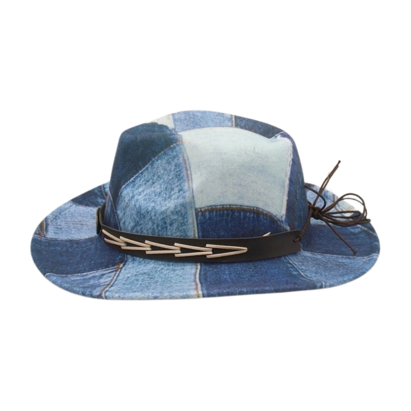 Jean Print Cowgirl Hat For Women Men