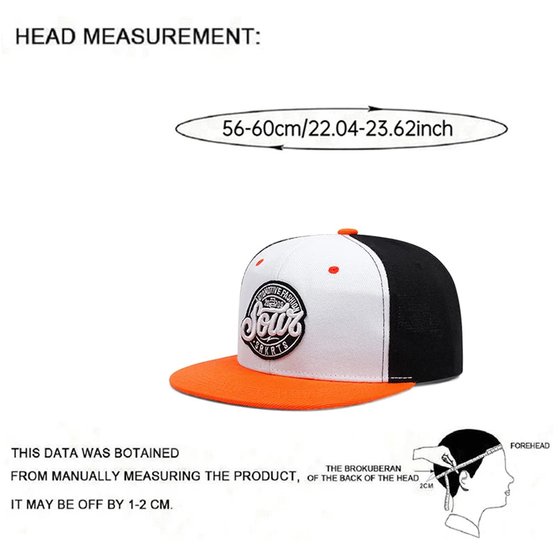 Flat Edge Hat Sowt Embroidered HipHop Hat