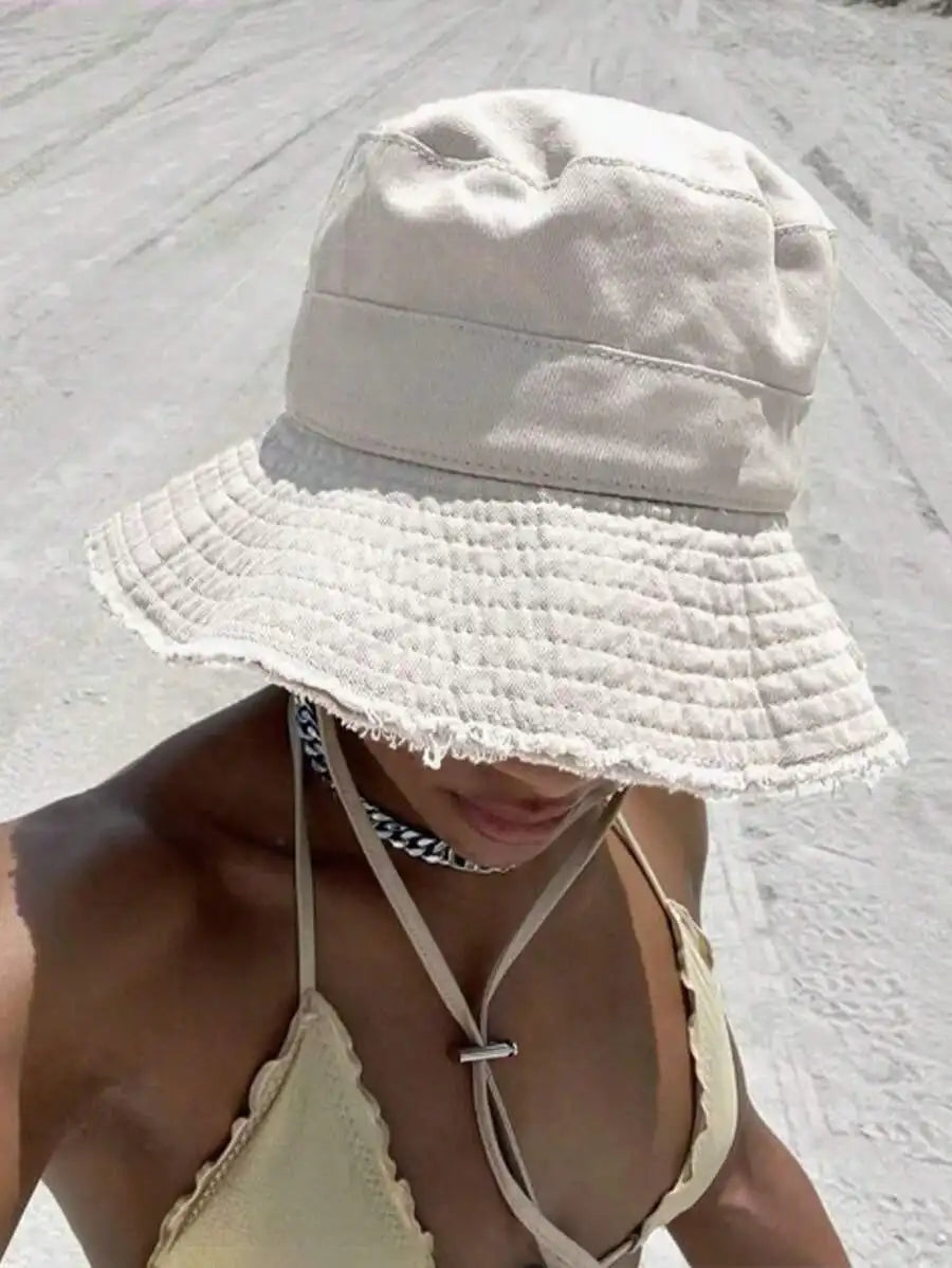 Outdoor Bucket Hat With Adjustable Chin Strap