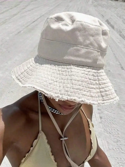 Outdoor Bucket Hat With Adjustable Chin Strap