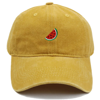 Printed Watermelon Baseball Cap Men's Women's