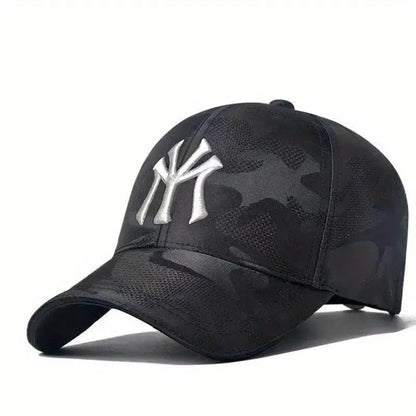 Fashion Letter Embroidery Camouflage Baseball Hats Spring And Autumn Outdoor