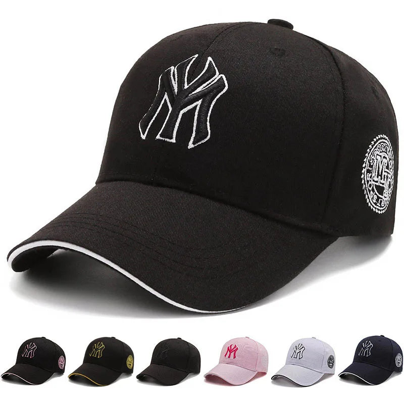 Fashion Letters Embroidery Baseball Caps For Women Men