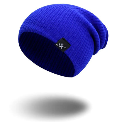 New Jamaican Reggae Loose Knitted Beanie Warm Wool Knitted Rainbow Hat