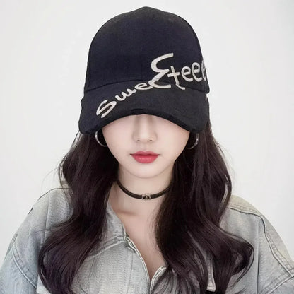 New Outdoor Sports Baseball Cap Wide Brim Showing Face Small