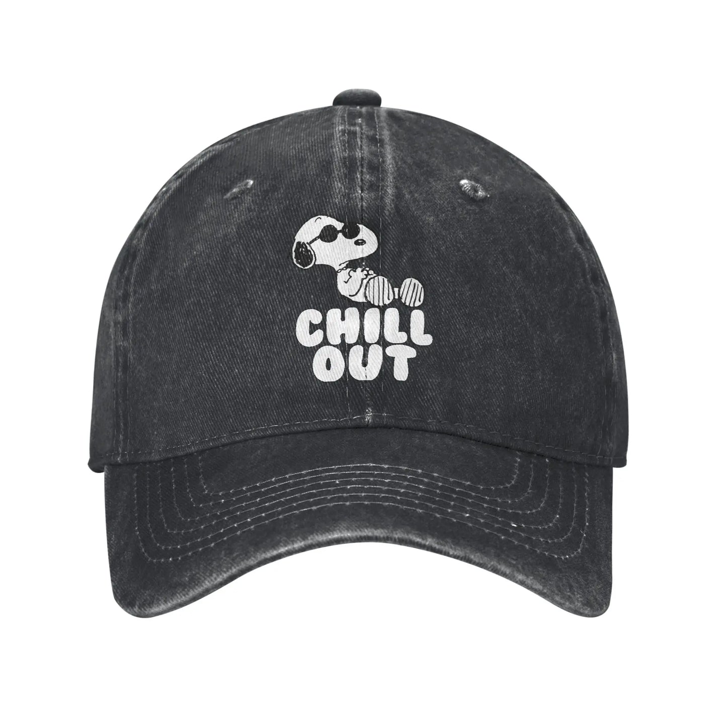 Snoopy Be Happy Baseball Caps