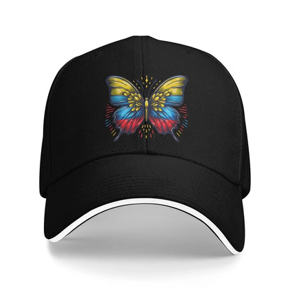 Women Men Colombia Signature Colombian Flag Outdoor Hat