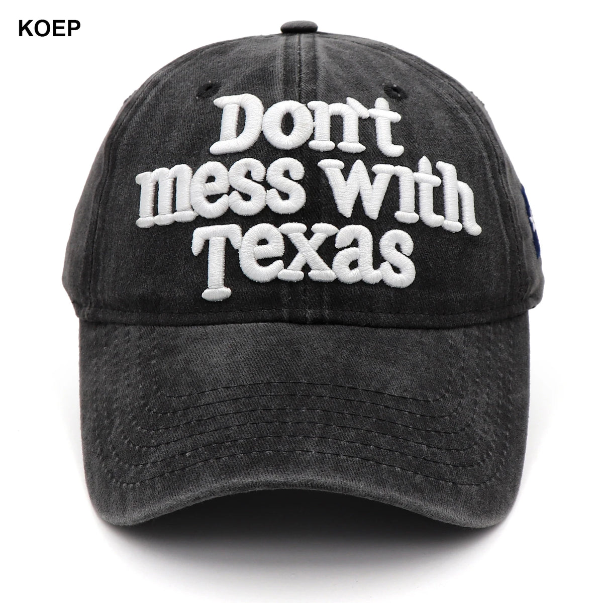 Washing With Water Don't Mess With Texas Baseball Cap