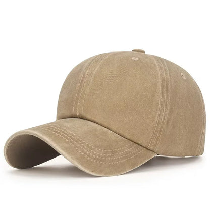 Washed Cotton Men Women Snapback Hat Vintage Hip Hop Caps