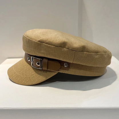 Women's Octagonal Beret Spring/Autumn Flat-Top Cap Beret