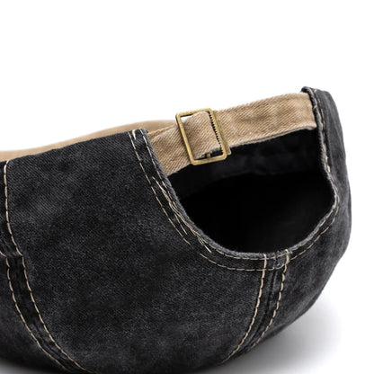 Summer Cotton Newsboy Caps For Men Hats Berets