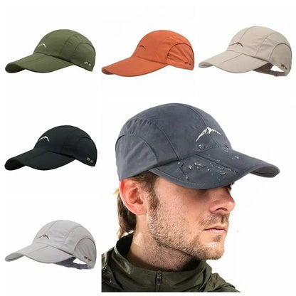 Fashion Water Proof Baseball Cap Foldable Sun Protection Sun Hat